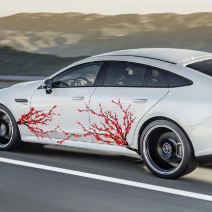 Sakura Blossom Partial Vehicle Wrap Set